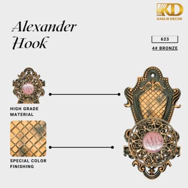 ALEXANDER HOOK untuk Rail and Accessories custom Kaelie Decor - gambar 6