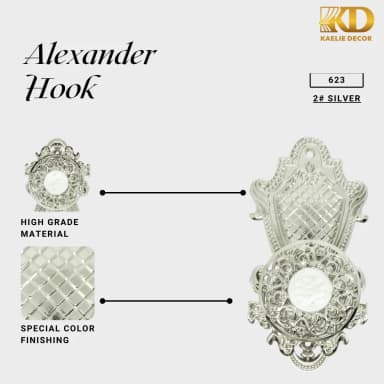ALEXANDER HOOK untuk Rail and Accessories custom Kaelie Decor - gambar 3