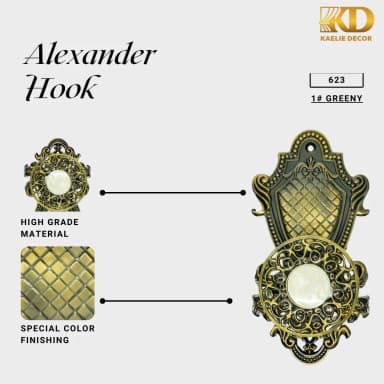 ALEXANDER HOOK untuk Rail and Accessories custom Kaelie Decor - gambar 4