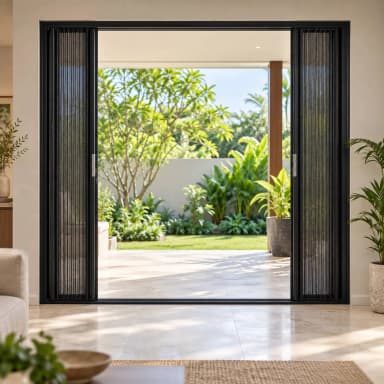 Aluflex Mesh Door untuk Door & Insect Screen custom Kaelie Decor - gambar 4