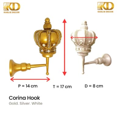 CORINA HOOK untuk Rail and Accessories custom Kaelie Decor - gambar 4