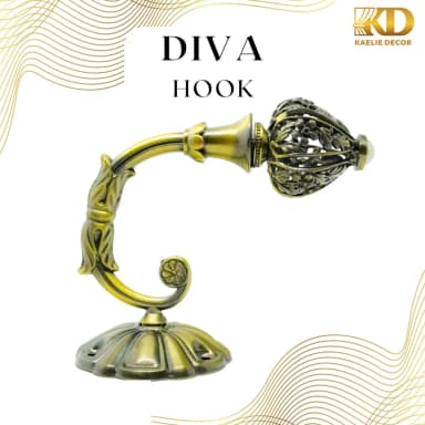 DIVA HOOK untuk Rail and Accessories custom Kaelie Decor - gambar 2