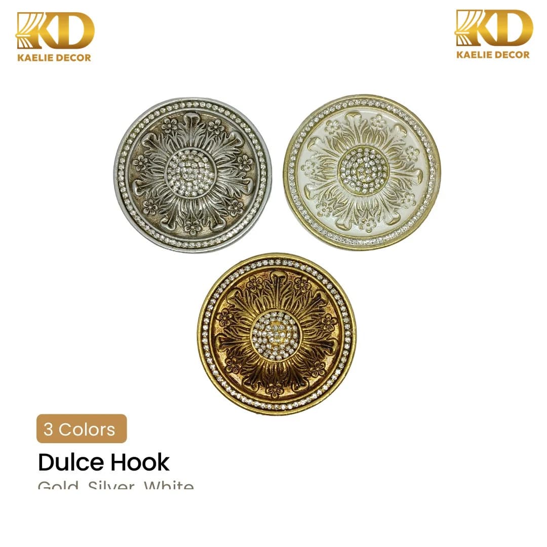 DULCE HOOK untuk Rail and Accessories custom Kaelie Decor - gambar 1