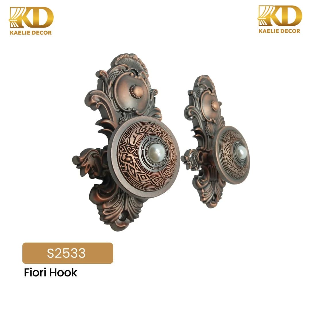 FIORI HOOK untuk Rail and Accessories custom Kaelie Decor - gambar 1