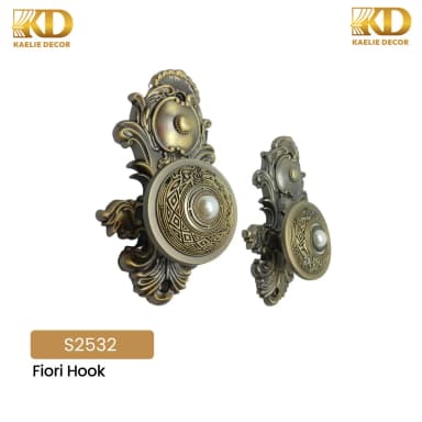 FIORI HOOK untuk Rail and Accessories custom Kaelie Decor - gambar 3