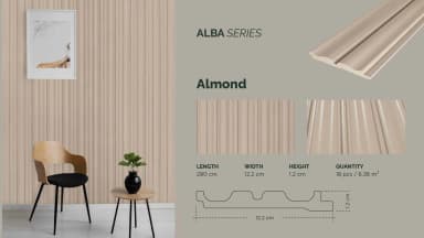 GAIA FEATHERLITE - Alba untuk Wall Panel custom Kaelie Decor - gambar 5