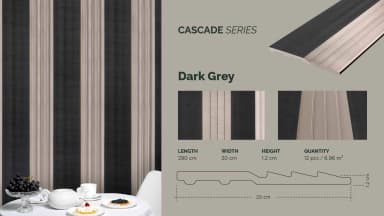 GAIA FEATHERLITE - Cascade untuk Wall Panel custom Kaelie Decor - gambar 5
