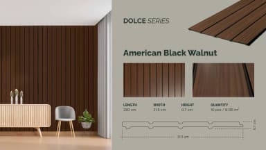 GAIA FEATHERLITE - Dolce untuk Wall Panel custom Kaelie Decor - gambar 7
