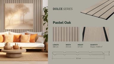 GAIA FEATHERLITE - Dolce untuk Wall Panel custom Kaelie Decor - gambar 5