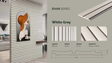 GAIA FEATHERLITE - Eivar untuk Wall Panel custom Kaelie Decor - gambar 1