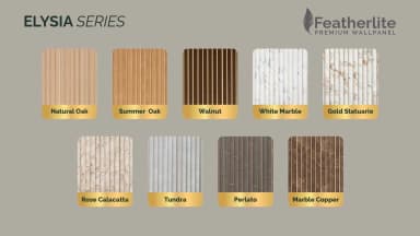 GAIA FEATHERLITE - Elysia untuk Wall Panel custom Kaelie Decor - gambar 2