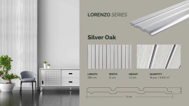 GAIA FEATHERLITE - Lorenzo untuk Wall Panel custom Kaelie Decor - gambar 3