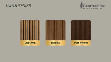 GAIA FEATHERLITE - Luna untuk Wall Panel custom Kaelie Decor - gambar 2