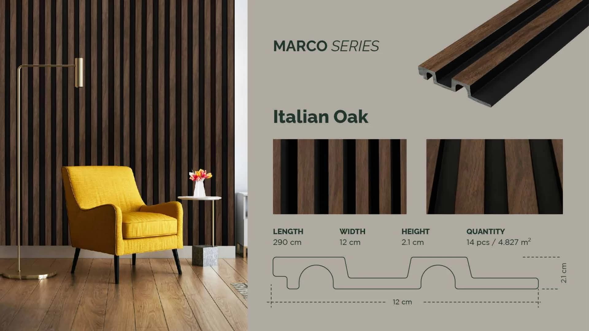 GAIA FEATHERLITE - Marco untuk Wall Panel custom Kaelie Decor - gambar 1