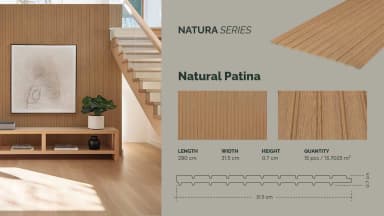 GAIA FEATHERLITE - Natura untuk Wall Panel custom Kaelie Decor - gambar 4