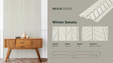 GAIA FEATHERLITE - Nexus untuk Wall Panel custom Kaelie Decor - gambar 3