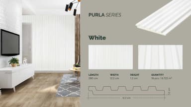 GAIA FEATHERLITE - Purla untuk Wall Panel custom Kaelie Decor - gambar 3
