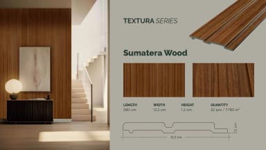 GAIA FEATHERLITE - Textura untuk Wall Panel custom Kaelie Decor - gambar 3