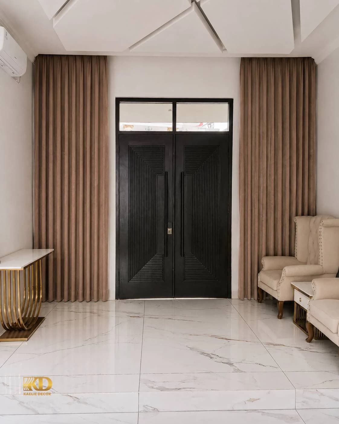 Pemasangan Gorden Night Block untuk Ruang Keluarga Modern - gambar 2