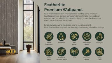 GAIA FEATHERLITE - Nexus untuk Wall Panel custom Kaelie Decor - gambar 5
