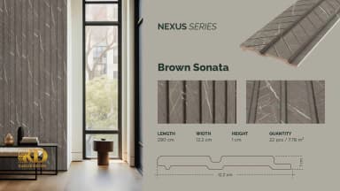 GAIA FEATHERLITE - Nexus untuk Wall Panel custom Kaelie Decor - gambar 3
