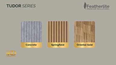 GAIA FEATHERLITE - Tudor untuk Wall Panel custom Kaelie Decor - gambar 4