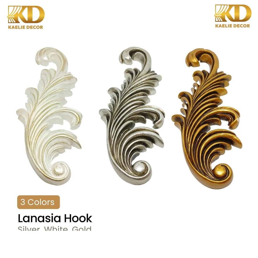 LANASIA HOOK untuk Rail and Accessories custom Kaelie Decor - gambar 1