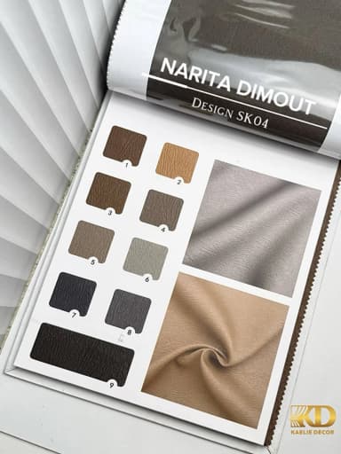 NARITA DIMOUT untuk Curtain custom Kaelie Decor - gambar 6