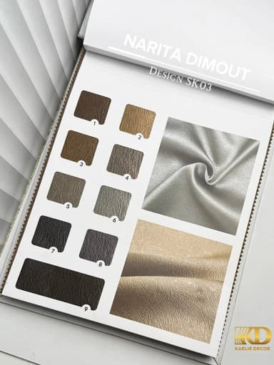 NARITA DIMOUT untuk Curtain custom Kaelie Decor - gambar 1