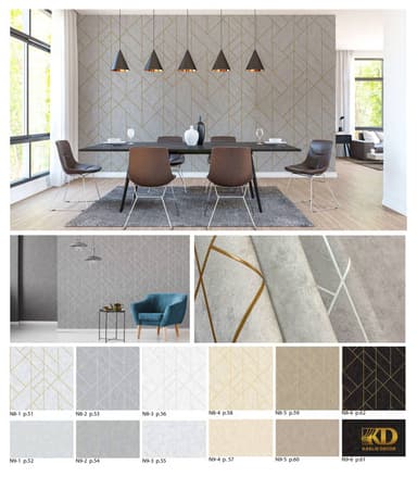 NOTEBENE untuk Wallcovering custom Kaelie Decor - gambar 12
