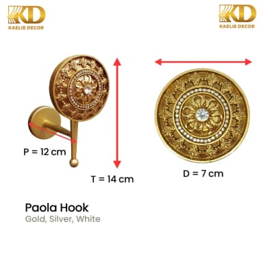 PAOLA HOOK untuk Rail and Accessories custom Kaelie Decor - gambar 5