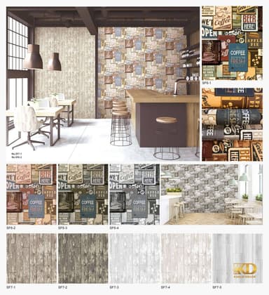 SKY FALL untuk Wallcovering custom Kaelie Decor - gambar 7