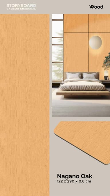 STORYBOARD BAMBOO CHARCOAL untuk Wall Panel custom Kaelie Decor - gambar 20