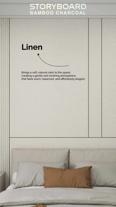 STORYBOARD BAMBOO CHARCOAL untuk Wall Panel custom Kaelie Decor - gambar 9