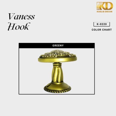 VANESS HOOK untuk Rail and Accessories custom Kaelie Decor - gambar 2