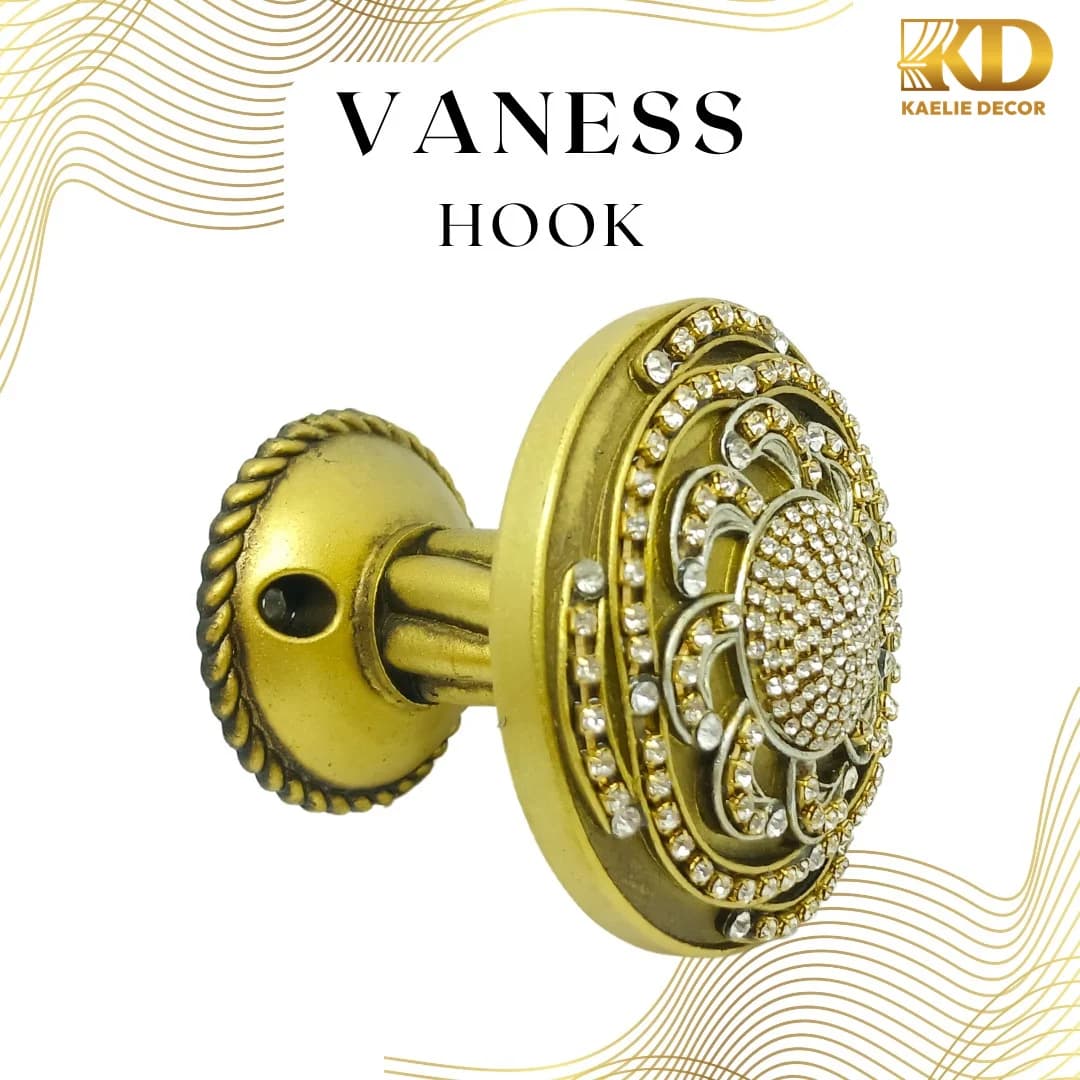Inspirasi Rail and Accessories Kaelie Decor menggunakan VANESS HOOK