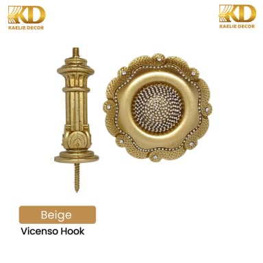 VICENSO HOOK untuk Rail and Accessories custom Kaelie Decor - gambar 3
