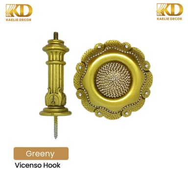 VICENSO HOOK untuk Rail and Accessories custom Kaelie Decor - gambar 2