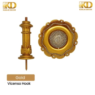 VICENSO HOOK untuk Rail and Accessories custom Kaelie Decor - gambar 1