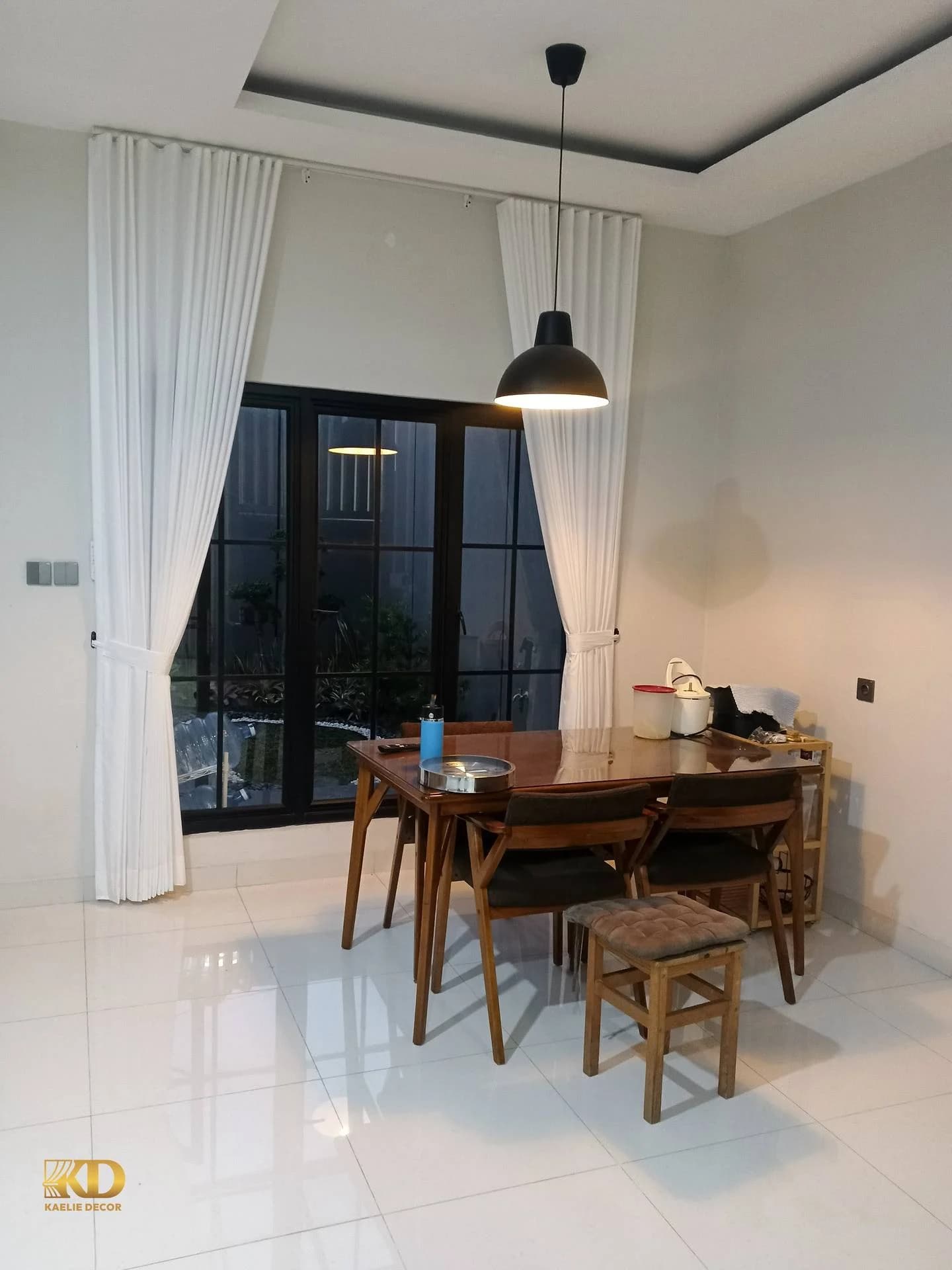 Gorden Blackout dan Vitrase model Ripple