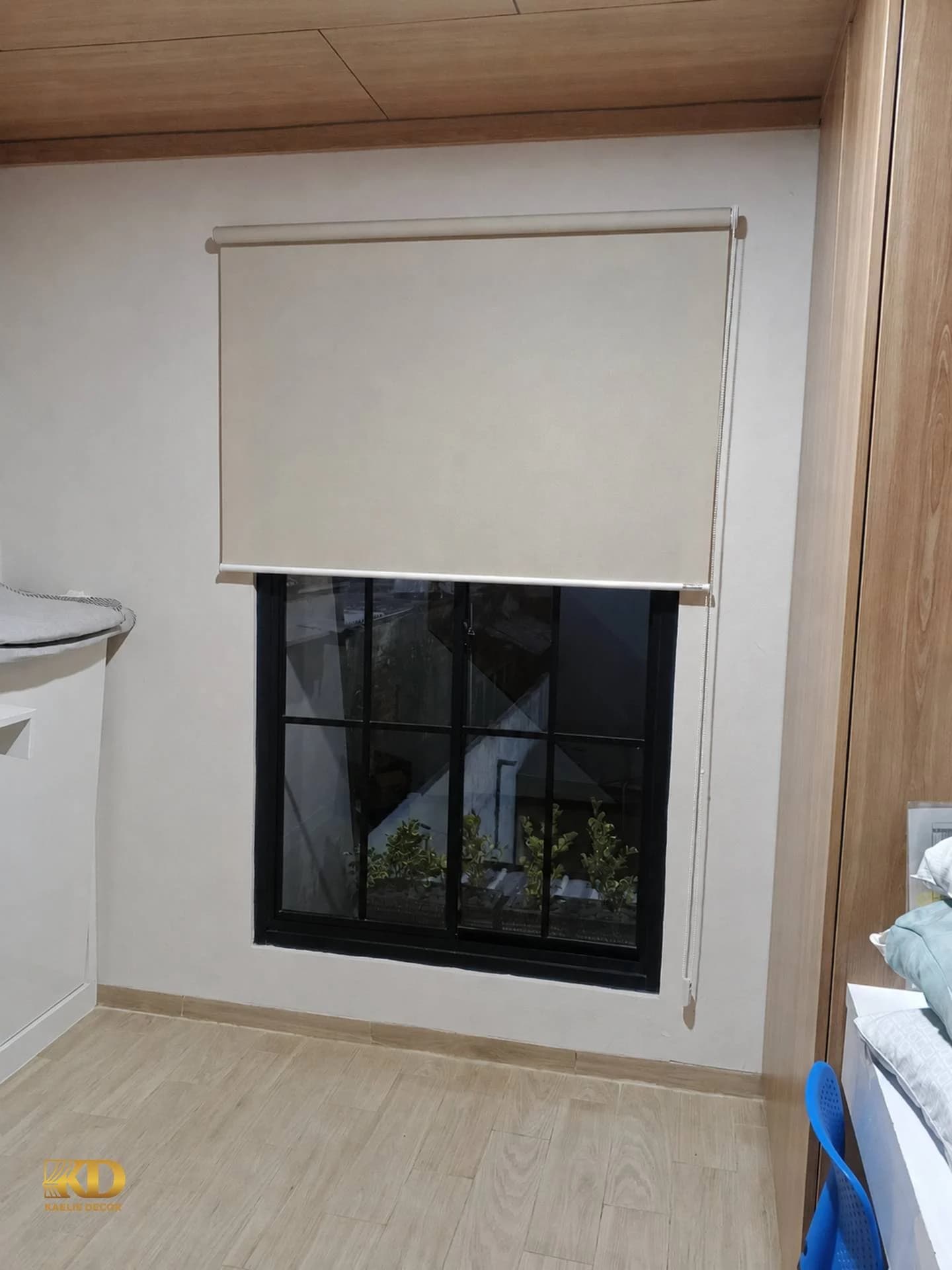 Gorden Blackout, Vitrase & Roller Blind Rumah Ibu P. - gambar 11