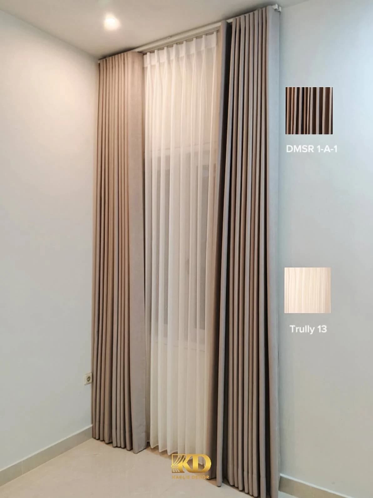 Kombinasi Gorden dan Vitrase untuk Ruangan yang Lebih Elegan - gambar 3