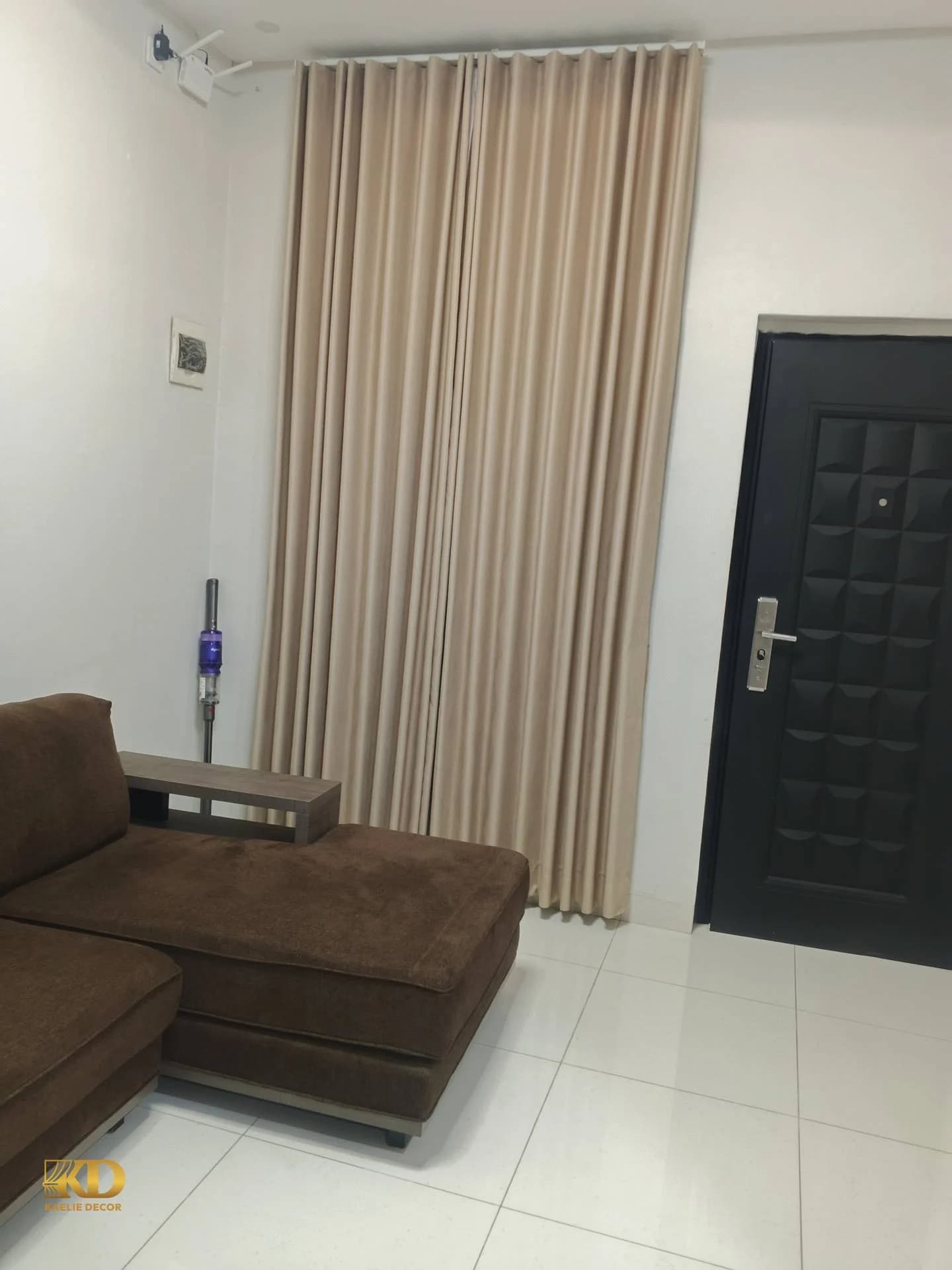 Gorden Blackout, Vitrase & Roller Blind Rumah Ibu P. - gambar 5