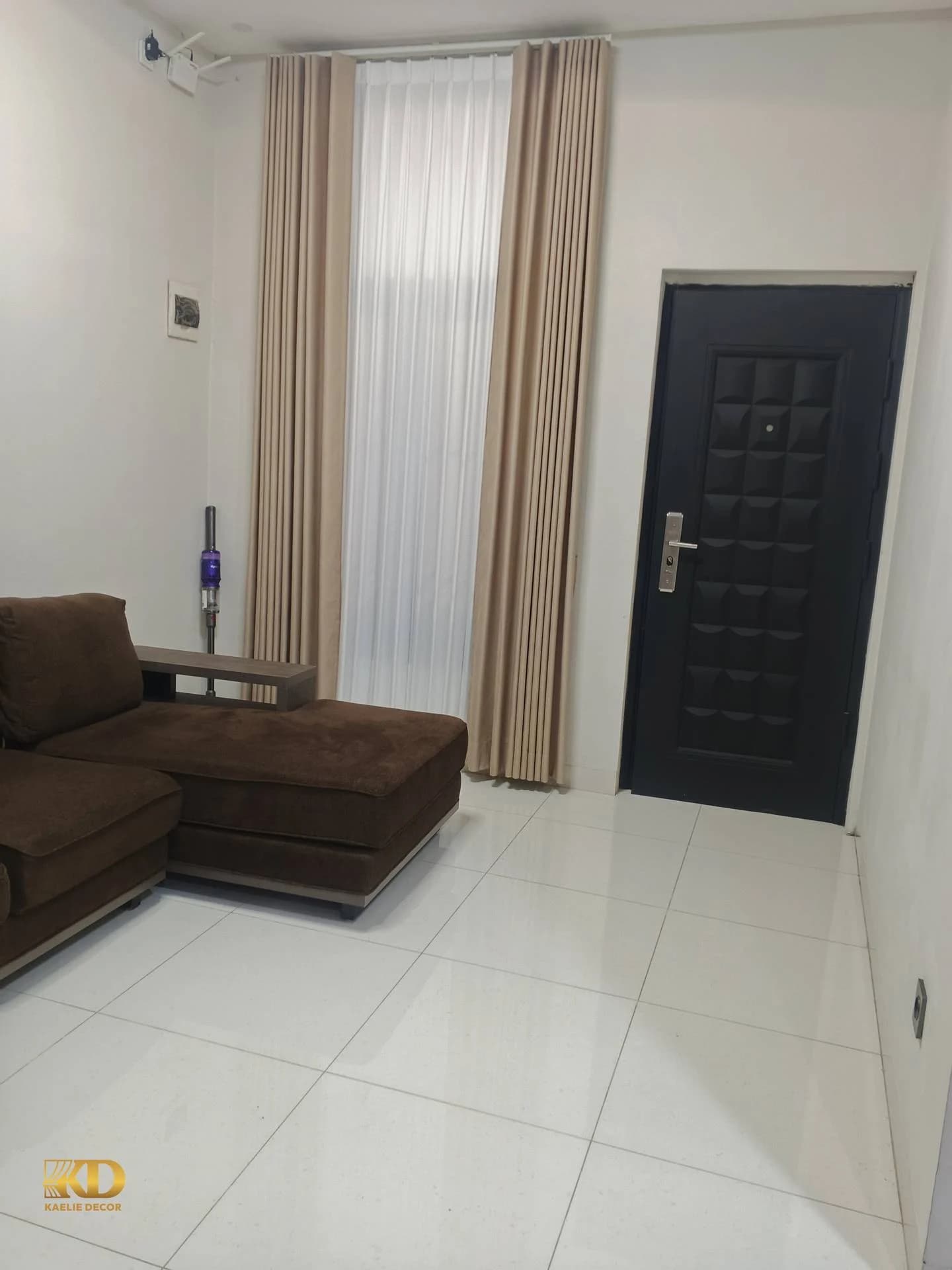 Gorden Blackout, Vitrase & Roller Blind Rumah Ibu P. - gambar 6